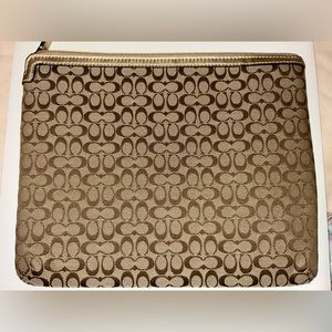 Coach iPad sleeve